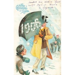 n°30188 - Nouvel An 1906 -...