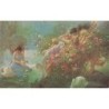 n°30195 - Sylphides, Fées, Nymphes au bord de l'eau parlant avec des cygnes