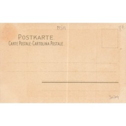 n°30204 - Illustrateur M.S.M. - Jeune femme portant une perruque ornée de plumes - Meissner