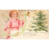 n°30218 - Noël - Fröhliche Weihnachten - Ange jouant de la trompette