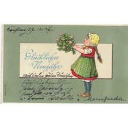 n°30224 - Carte Gaufrée -...