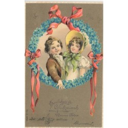n°30225 - Carte Gaufrée -...