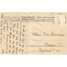 n°30225 - Carte Gaufrée - Nouvel An - MSIB 13793 - Couple dans un médaillon en myosotis