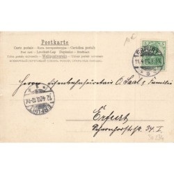 n°30234 - Postkartemit Blüthenduft - Fröhliche Ostern - Ange faisant sonner des clochettes