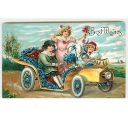n°13791 - Carte Gaufrée -...