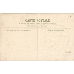 n°30239 - Carte Gaufrée - Art Nouveau - Bonne Fête - Crocus