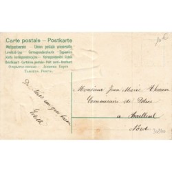 n°30240 - Carte Gaufrée - Clapsaddle - Bonne Fête - Anges tirant au canon des colombes