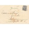 n°30296 - Carte Gaufrée - Nouvel An - Prosit Neujahr 1901 - Lutin et lune humanisée