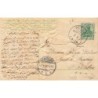 n°30298 - Carte Gaufrée - Prosit Neujahr - Garçons sur le balancier d'une pendule