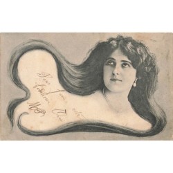 n°30308 - Jeune femme aux...