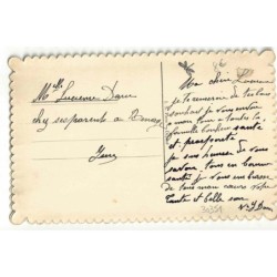 n°30351 - Carte Brodée - Bonne Année - Oeillet