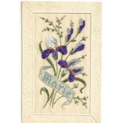 n°30352 - Carte Brodée -...