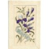 n°30352 - Carte Brodée - Prénom - Marie - Iris