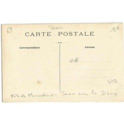n°30354 - Carte Brodée -RARARE -  Fêtes des Mousselines