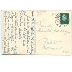 n°13828 - Flatscher - Prosit Neujahr - Ramoneur sur le haut d'une cheminée