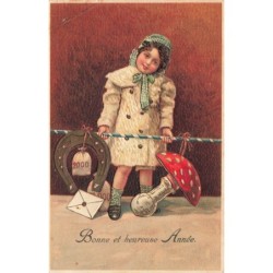 n°30366 - Carte Gaufrée -...
