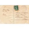 n°30366 - Carte Gaufrée - Bonne et Heureuse Année - Fillette avec des portes-bonheur