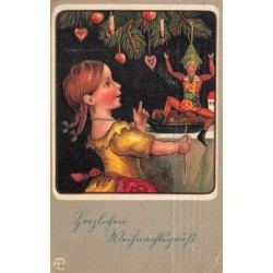 n°30379 - Carte Gaufrée -...