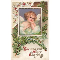 n°30380 - Carte Gaufrée -...