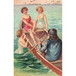 n°30392 - Carte Gaufrée -...