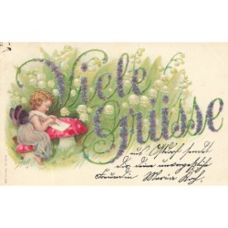n°30395 - Carte Gaufrée -...
