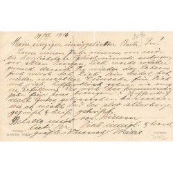 n°30412 - Nouvel An - MM Vienne 1100 - Flatscher - Anges s'embrassant et trinquant