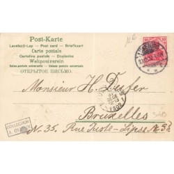 n°30413 - Carte Gaufrée - Nouvel An - MSIB 13193 - Lutins sciant un champignon