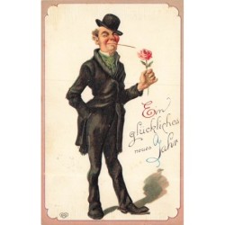 n°30415 - Carte Gaufrée -...