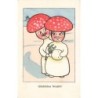 n°30418 - Nouvel An - Glückliches Neujahr - Couple de champignons humanisés