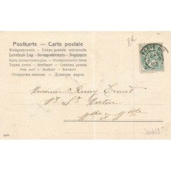 n°30429 - Carte à Paillettes - Joyeux Noël - Jeune femme près d'un rideau