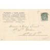 n°30429 - Carte à Paillettes - Joyeux Noël - Jeune femme près d'un rideau