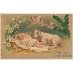 n°30434 - Carte Gaufrée -...