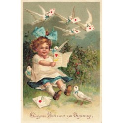 n°30435 - Carte Gaufrée -...