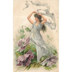 n°30443 - Carte Gaufrée -...