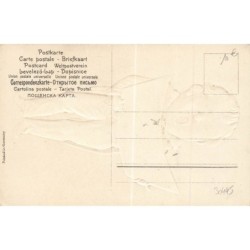 n°30445 - Carte Gaufrée - Fantaisie - Homme chantant - My Wife won't let me