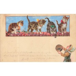 n°30448 - Chat - Fillette...