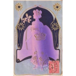 n°30451 - Carte Gaufrée -...