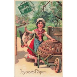 n°30454 - Carte Gaufrée -...