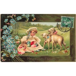 n°30456 - Carte Gaufrée -...