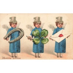 n°30461 - Carte Gaufrée -...