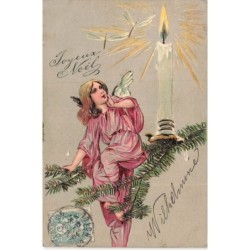 n°30475 - Carte Gaufrée -...