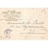 n°30475 - Carte Gaufrée - Joyeux Noël - Ange assis sur une branche de sapin regardant une bougie