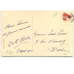 n°13868 - MM Vienne n°651 - P. Ebner - Joyeuses Pâques - Fillettes regardant un lapin dans un panier