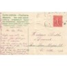 n°30488 - Carte Gaufrée - Clapsaddle - Souvenir d'Amitié - Jeu de cartes entouré de violettes