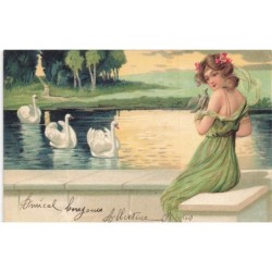 n°30491 - Carte Gaufrée -...