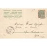 n°30492 - Carte Gaufrée - Fantaisie - Jeune femme près d'un étang avec des cygnes
