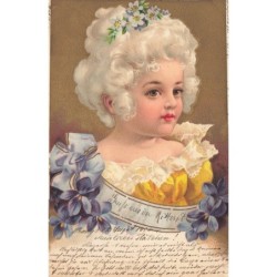 n°30496 - Carte Gaufrée -...