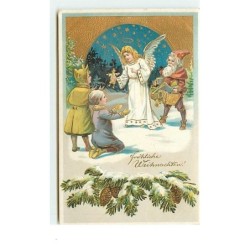 n°13877 - Carte Gaufrée -...