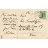 n°30519 - Carte Gaufrée - MSIB 13805 - Glückliches Neujahr - Anges trinquant près d'un pot de myosothis