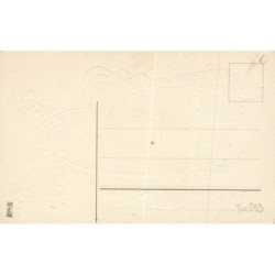 n°30533 - Carte Gaufrée - MSIB 13968 - Couple d'enfant portant un fer à cheval